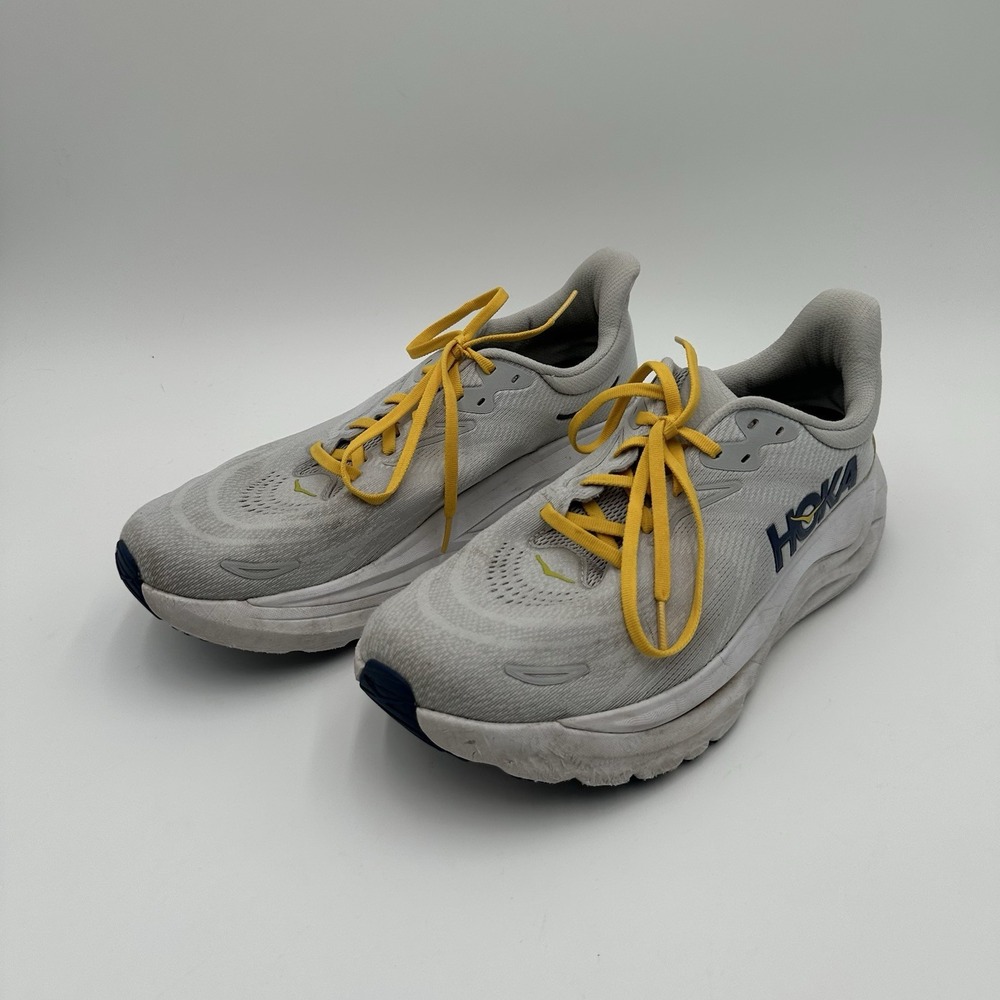 NEW Hoka Arahi 8 Wide Running Shoes Sneakers Mens 11 2E Stardust Cosmic Grey